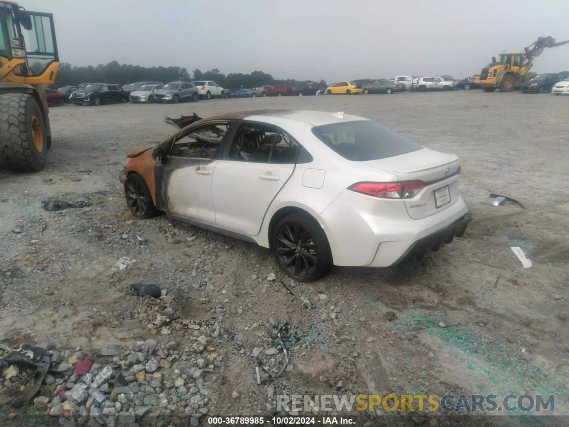 3 Photograph of a damaged car 5YFS4MCE0PP154381 TOYOTA COROLLA 2023