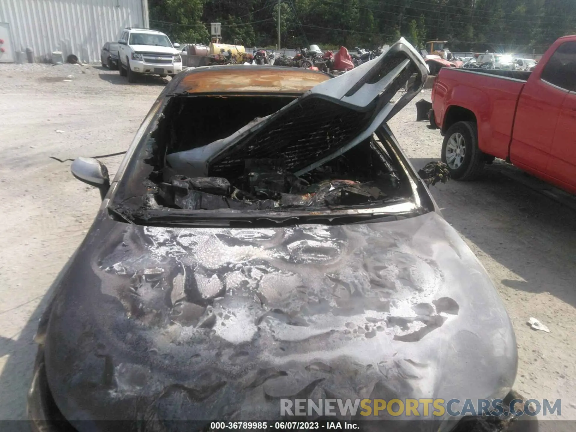 7 Photograph of a damaged car 5YFS4MCE0PP154381 TOYOTA COROLLA 2023