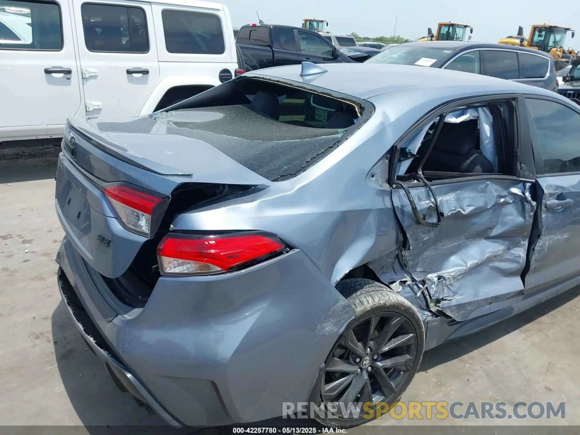 6 Photograph of a damaged car 5YFS4MCE0PP154865 TOYOTA COROLLA 2023