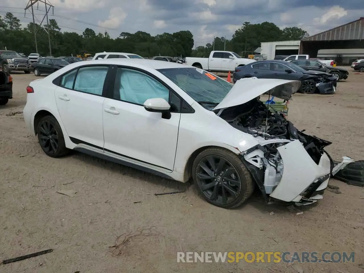 4 Photograph of a damaged car 5YFS4MCE0PP163128 TOYOTA COROLLA 2023