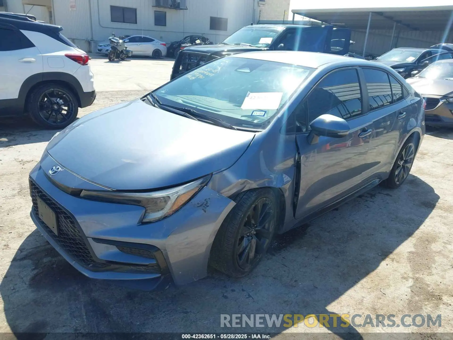 2 Photograph of a damaged car 5YFS4MCE1PP139890 TOYOTA COROLLA 2023