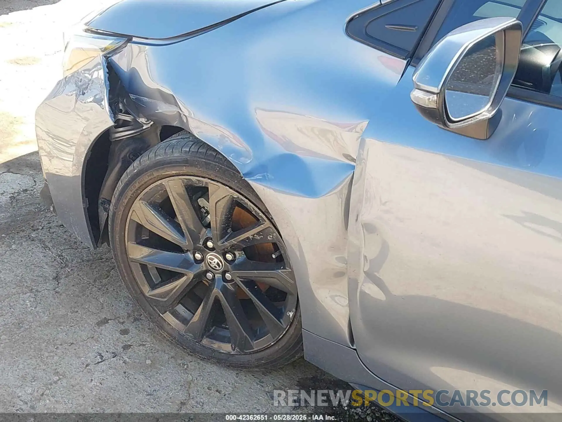 6 Photograph of a damaged car 5YFS4MCE1PP139890 TOYOTA COROLLA 2023