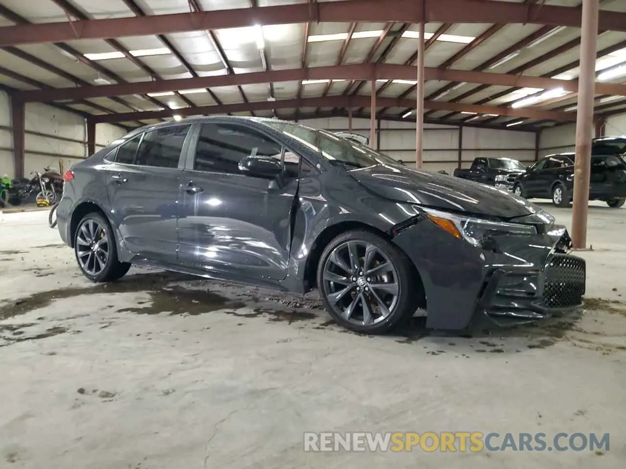 4 Photograph of a damaged car 5YFS4MCE1PP140344 TOYOTA COROLLA 2023