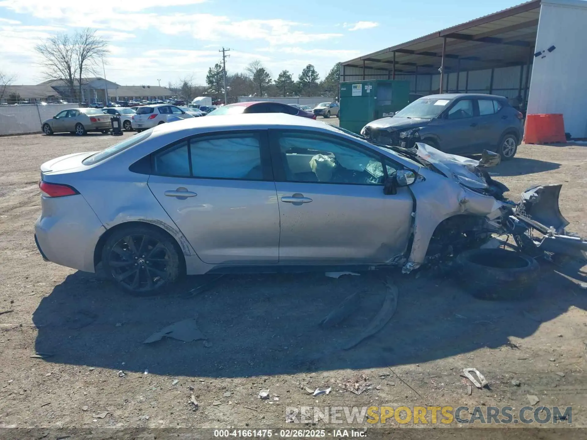 14 Photograph of a damaged car 5YFS4MCE1PP143387 TOYOTA COROLLA 2023
