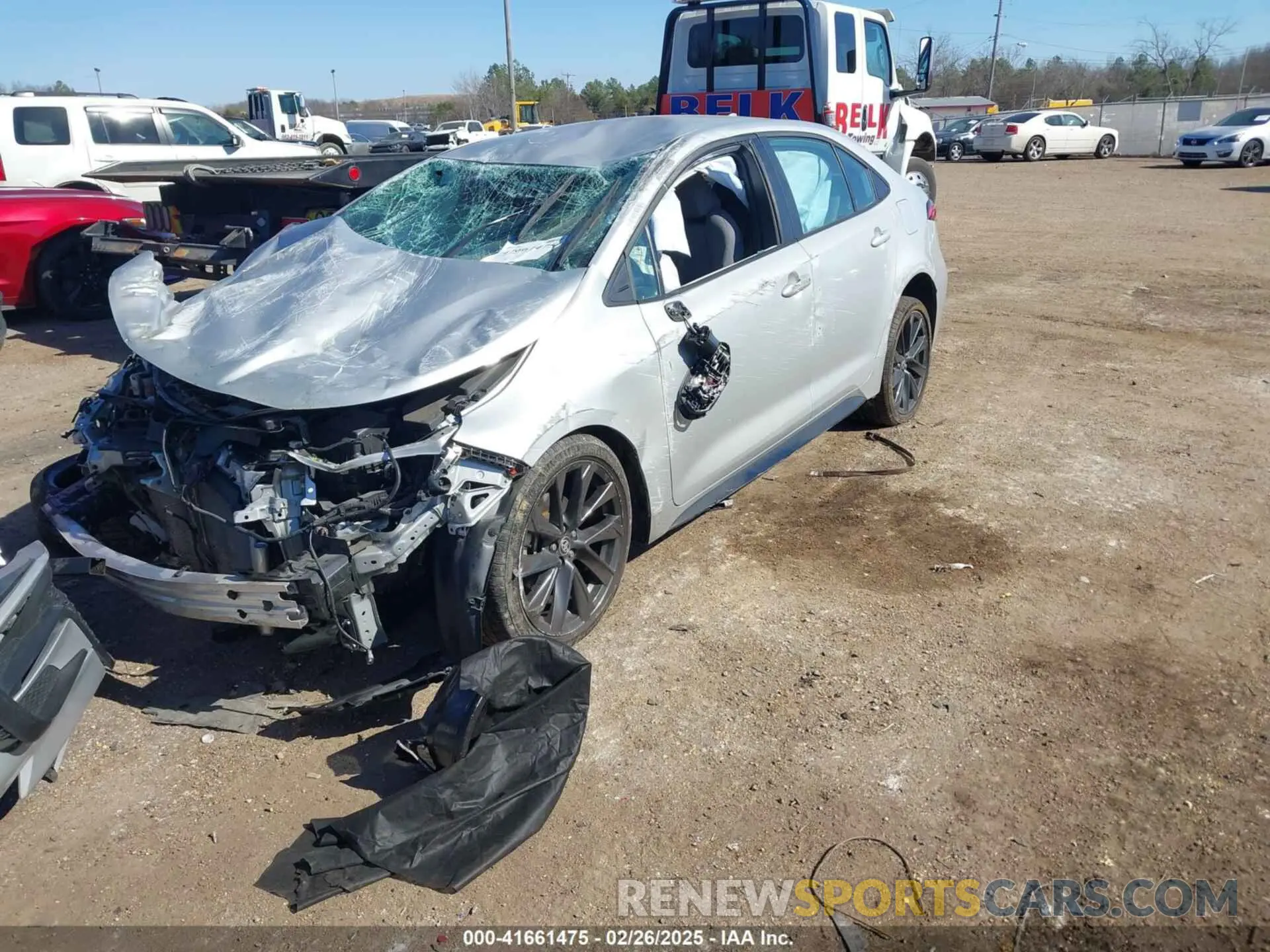 2 Photograph of a damaged car 5YFS4MCE1PP143387 TOYOTA COROLLA 2023