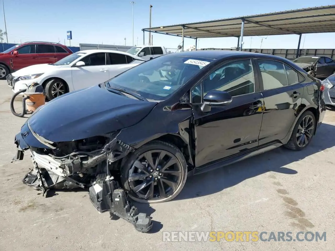 1 Photograph of a damaged car 5YFS4MCE1PP149335 TOYOTA COROLLA 2023