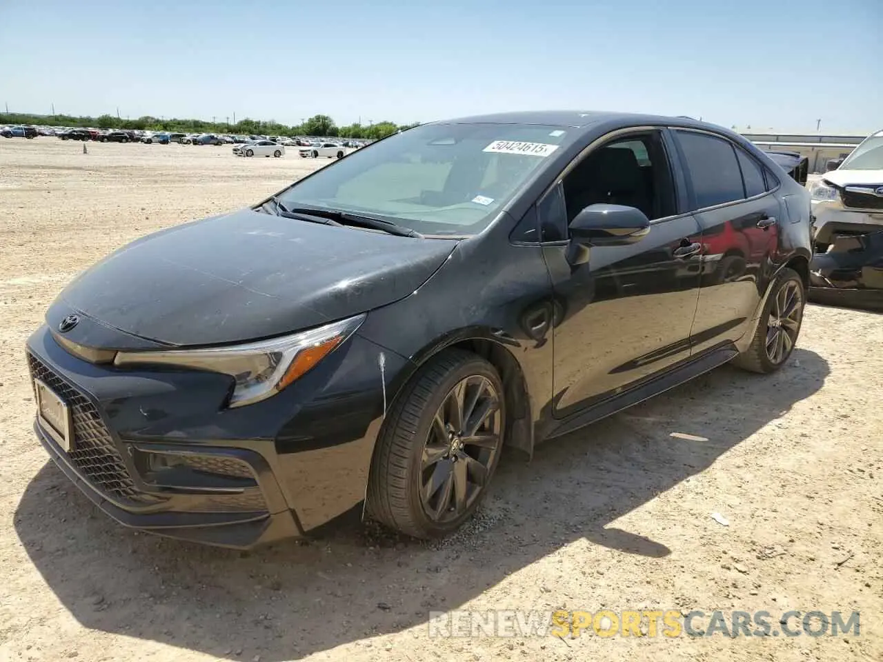 1 Photograph of a damaged car 5YFS4MCE1PP153837 TOYOTA COROLLA 2023