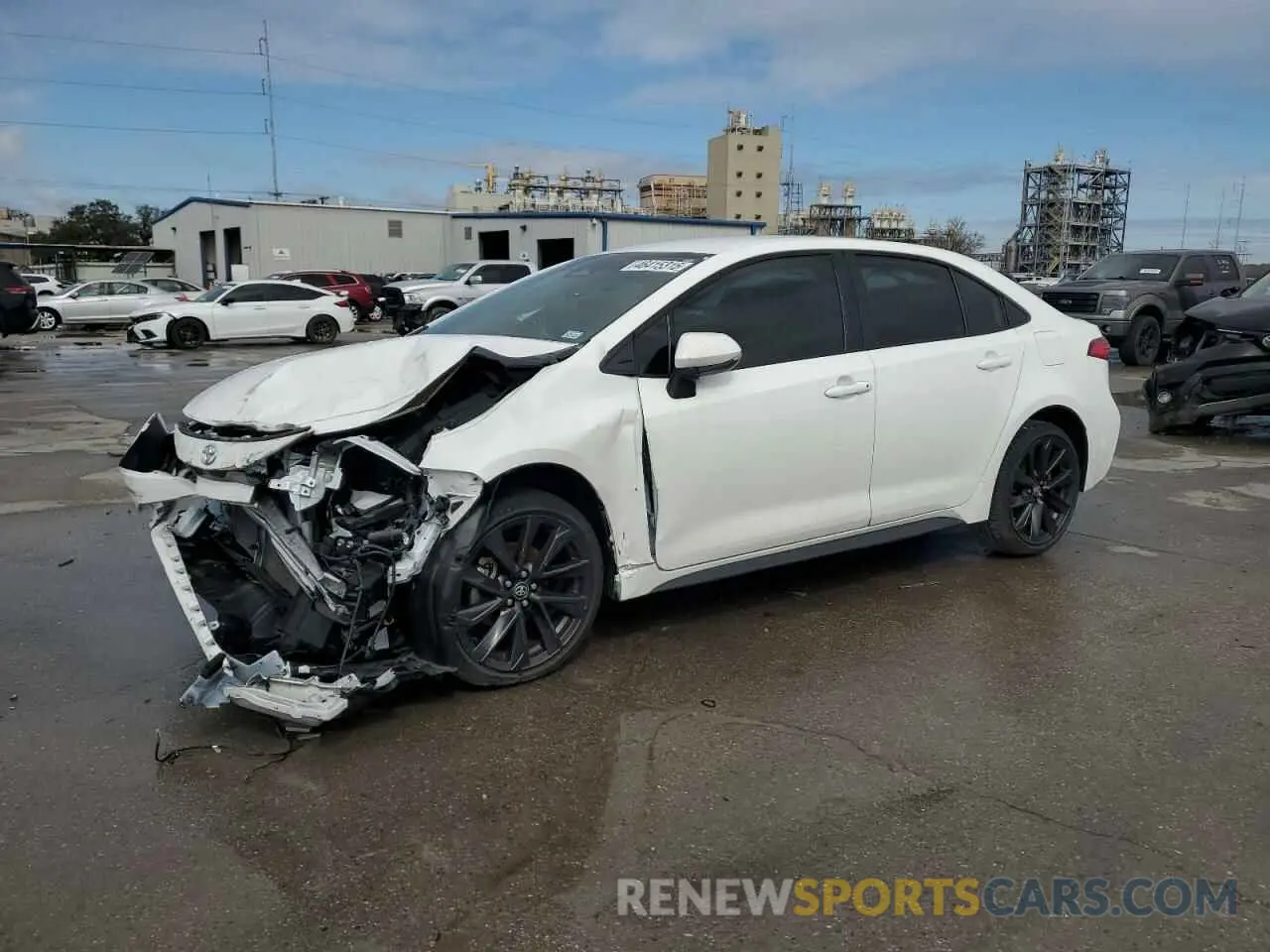 1 Photograph of a damaged car 5YFS4MCE2PP141695 TOYOTA COROLLA 2023