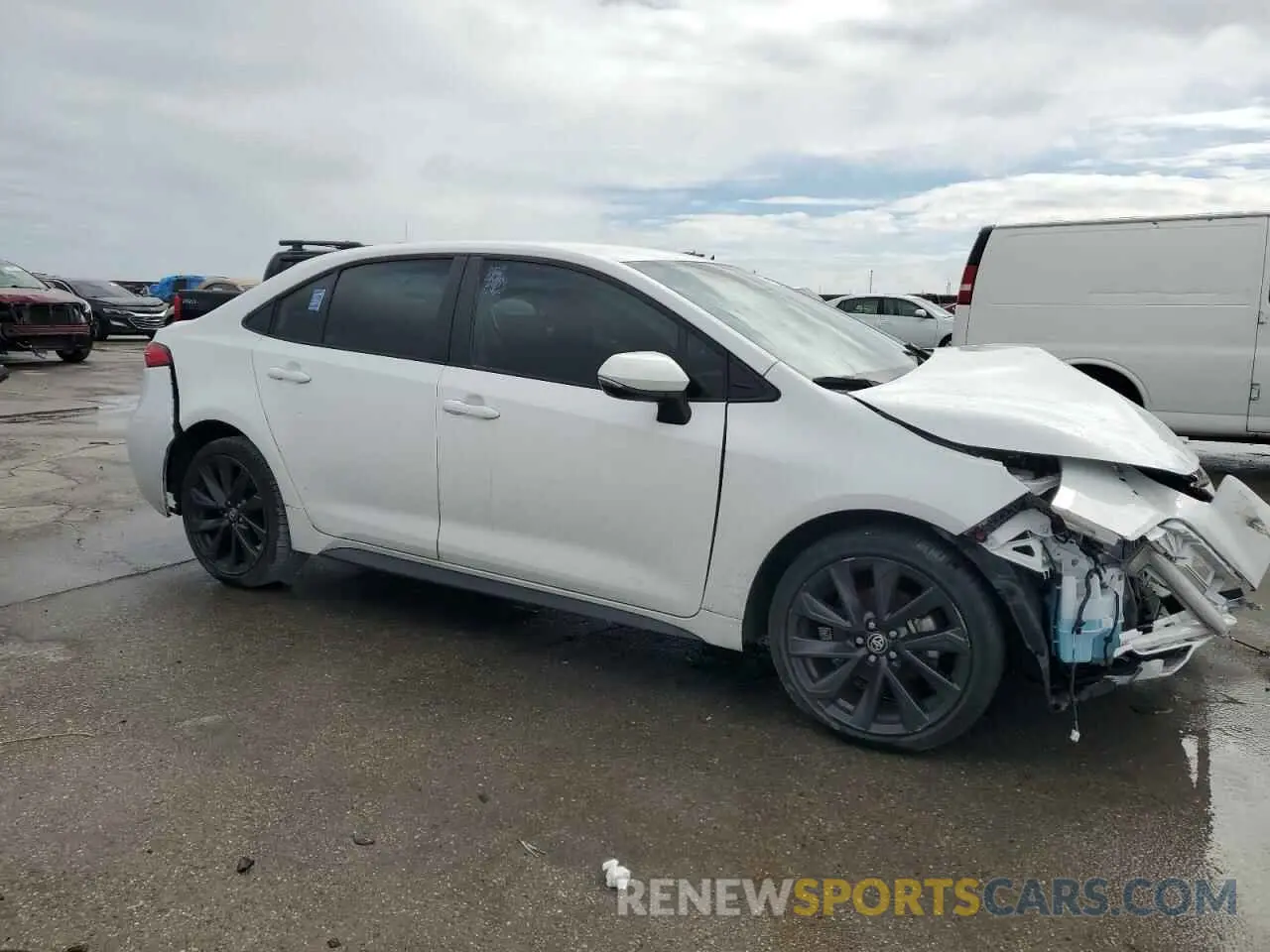 4 Photograph of a damaged car 5YFS4MCE2PP141695 TOYOTA COROLLA 2023