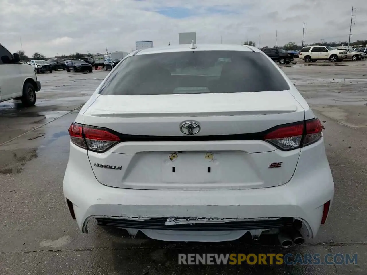 6 Photograph of a damaged car 5YFS4MCE2PP141695 TOYOTA COROLLA 2023