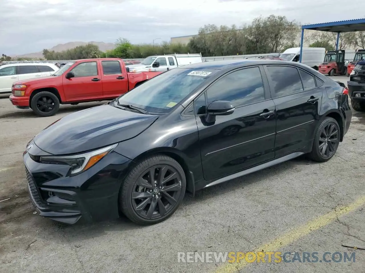 1 Photograph of a damaged car 5YFS4MCE2PP142068 TOYOTA COROLLA 2023