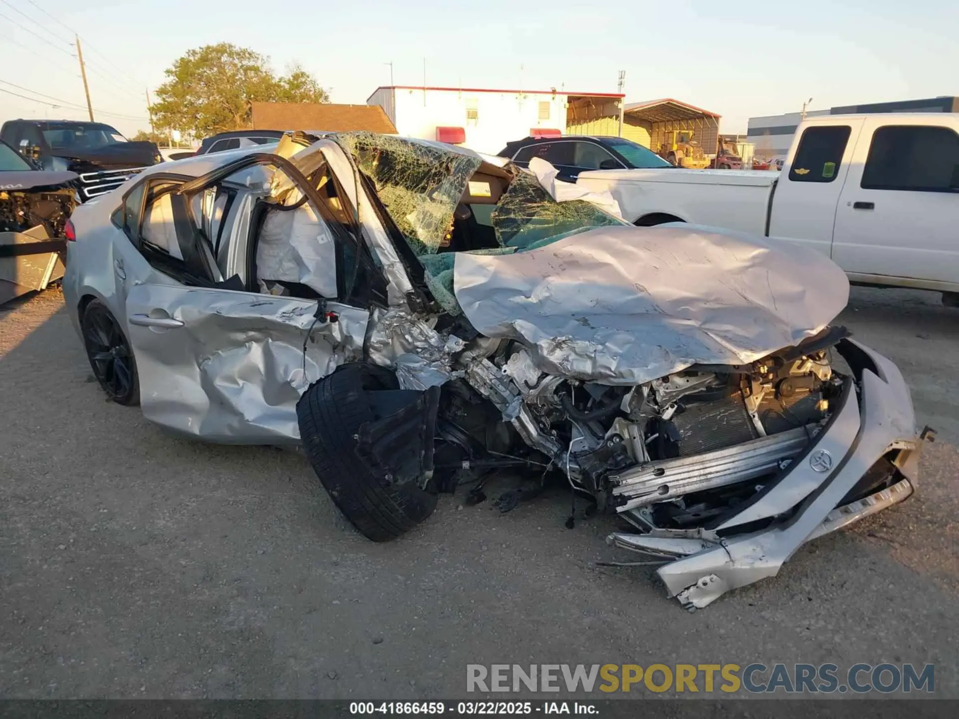 1 Photograph of a damaged car 5YFS4MCE2PP147884 TOYOTA COROLLA 2023