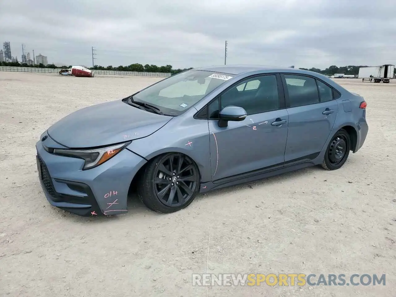 1 Photograph of a damaged car 5YFS4MCE2PP160926 TOYOTA COROLLA 2023
