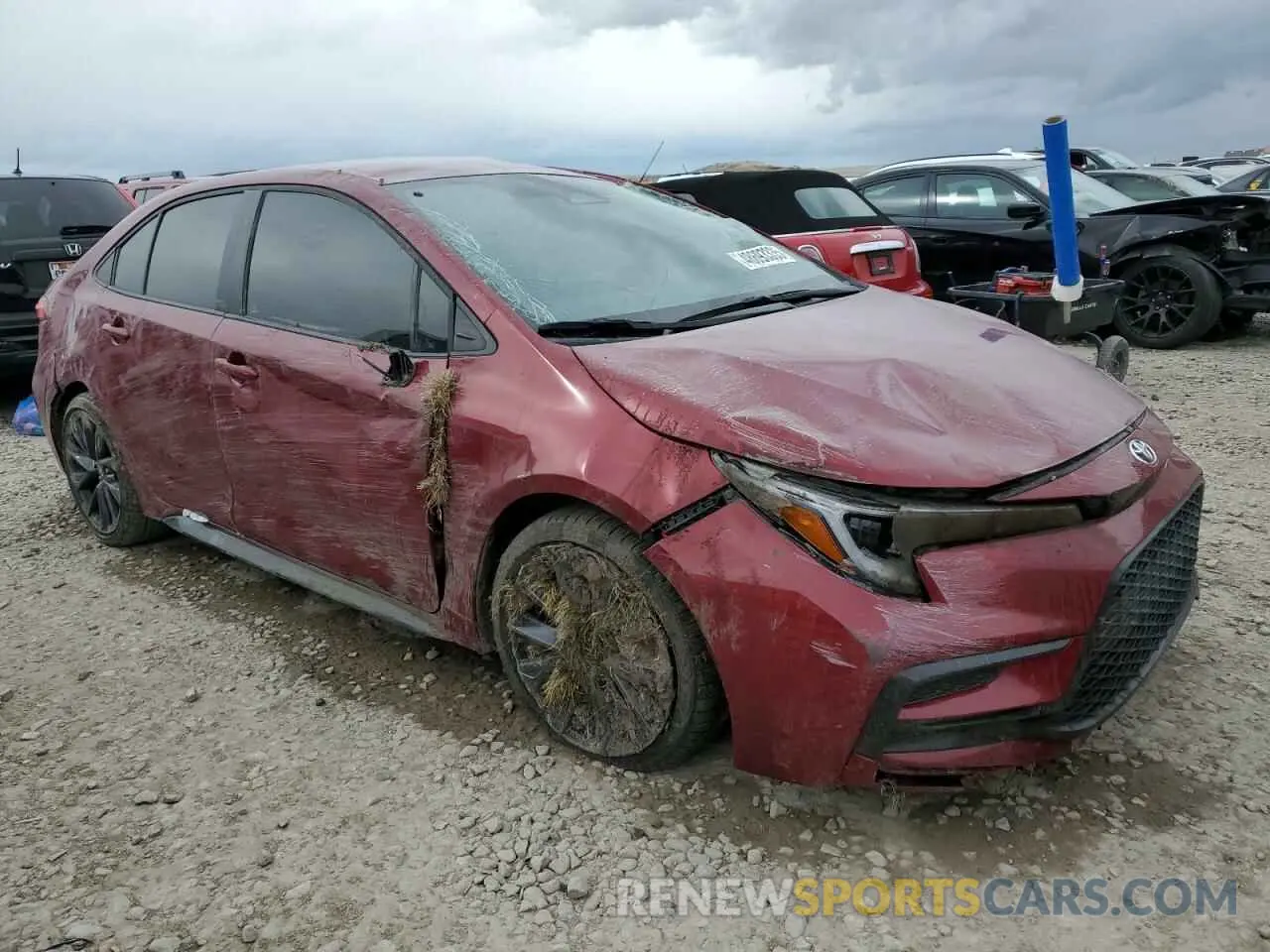 4 Photograph of a damaged car 5YFS4MCE2PP165978 TOYOTA COROLLA 2023