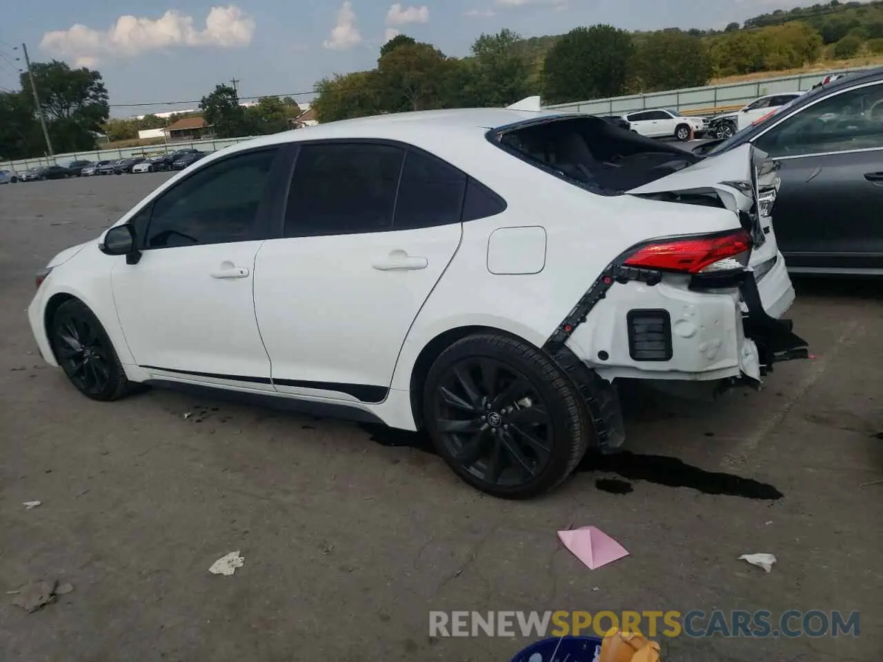 2 Photograph of a damaged car 5YFS4MCE2PP166399 TOYOTA COROLLA 2023