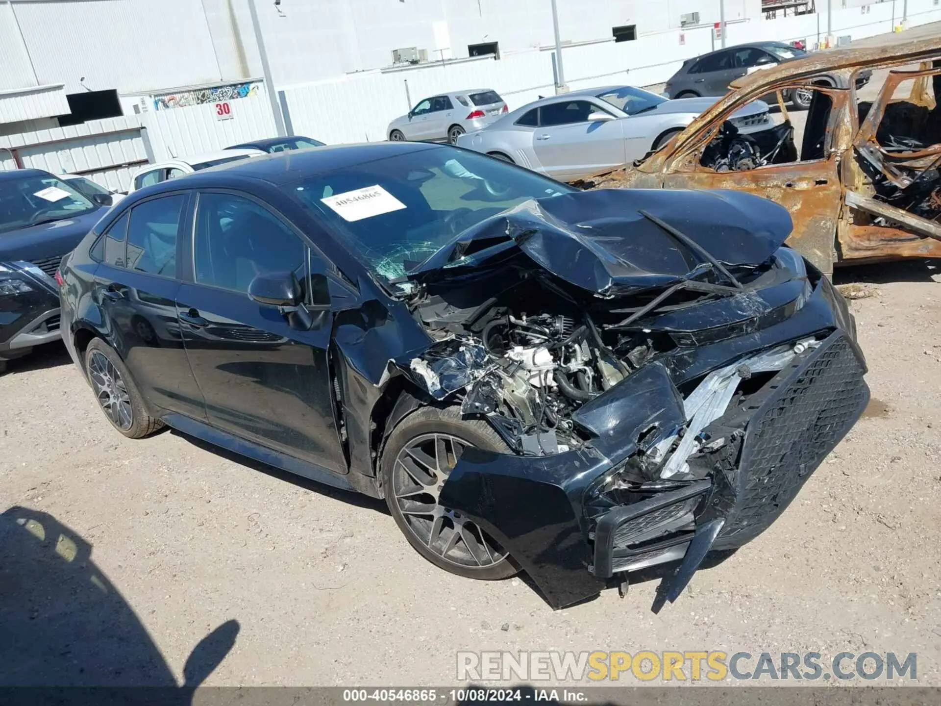 1 Photograph of a damaged car 5YFS4MCE3PP140054 TOYOTA COROLLA 2023