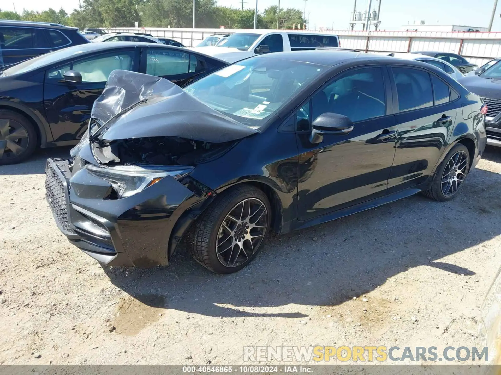 2 Photograph of a damaged car 5YFS4MCE3PP140054 TOYOTA COROLLA 2023