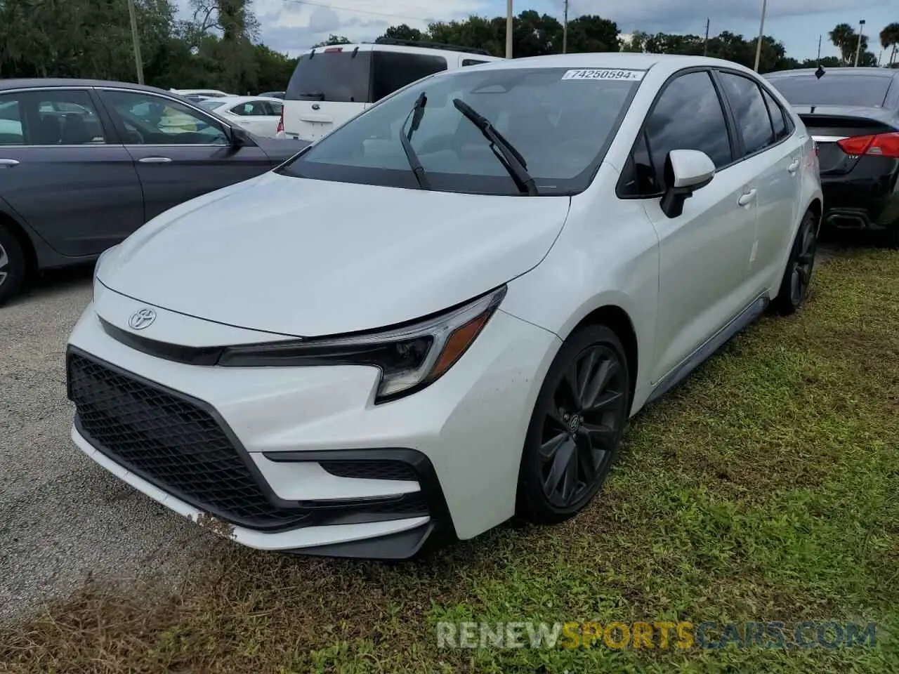 1 Photograph of a damaged car 5YFS4MCE3PP147327 TOYOTA COROLLA 2023
