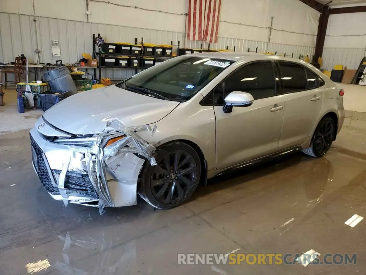 1 Photograph of a damaged car 5YFS4MCE3PP147439 TOYOTA COROLLA 2023
