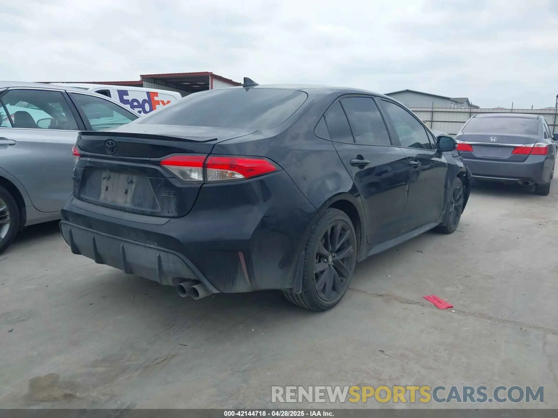 4 Photograph of a damaged car 5YFS4MCE3PP148882 TOYOTA COROLLA 2023