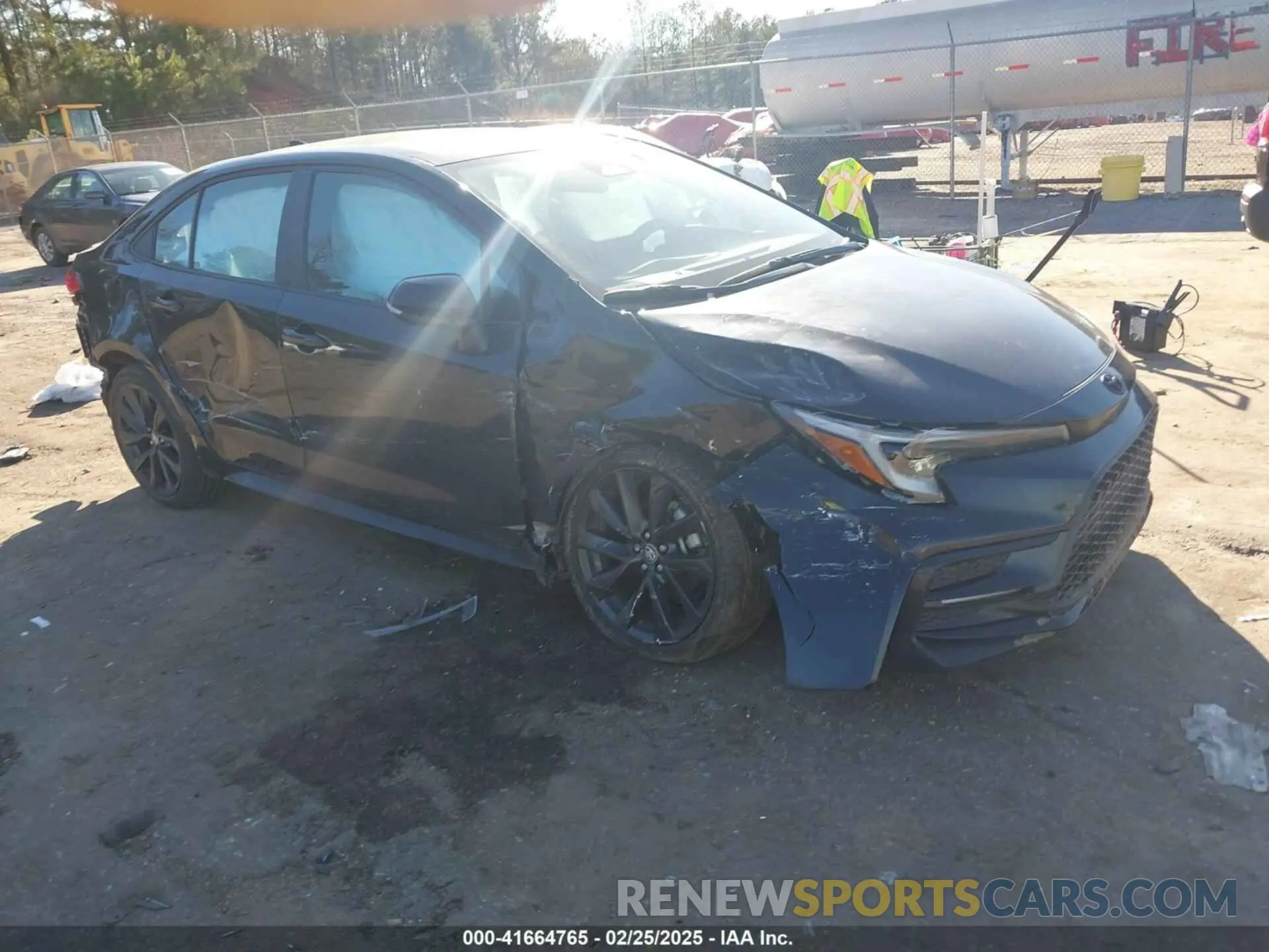 1 Photograph of a damaged car 5YFS4MCE3PP150518 TOYOTA COROLLA 2023