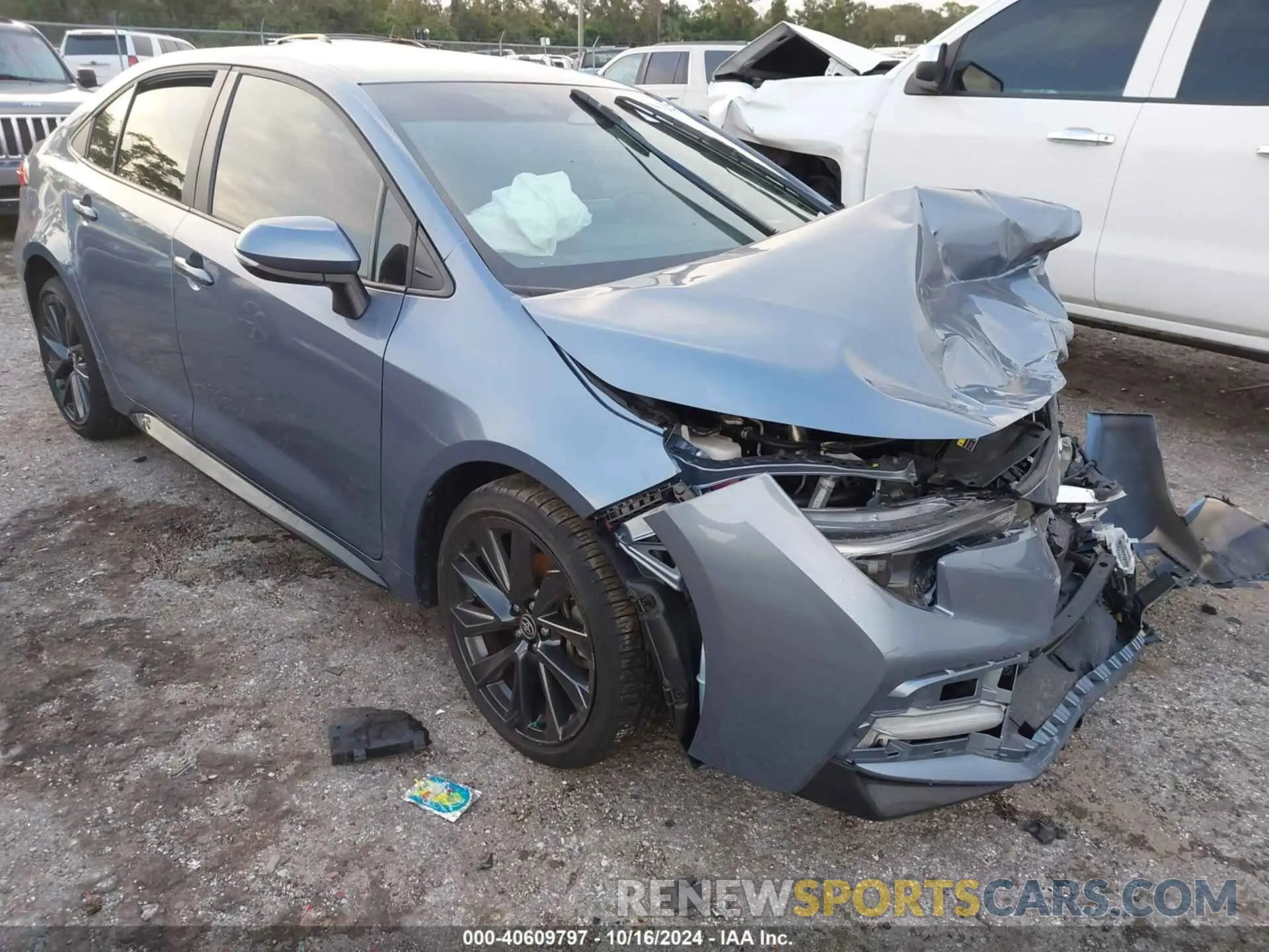 1 Photograph of a damaged car 5YFS4MCE4PP141441 TOYOTA COROLLA 2023