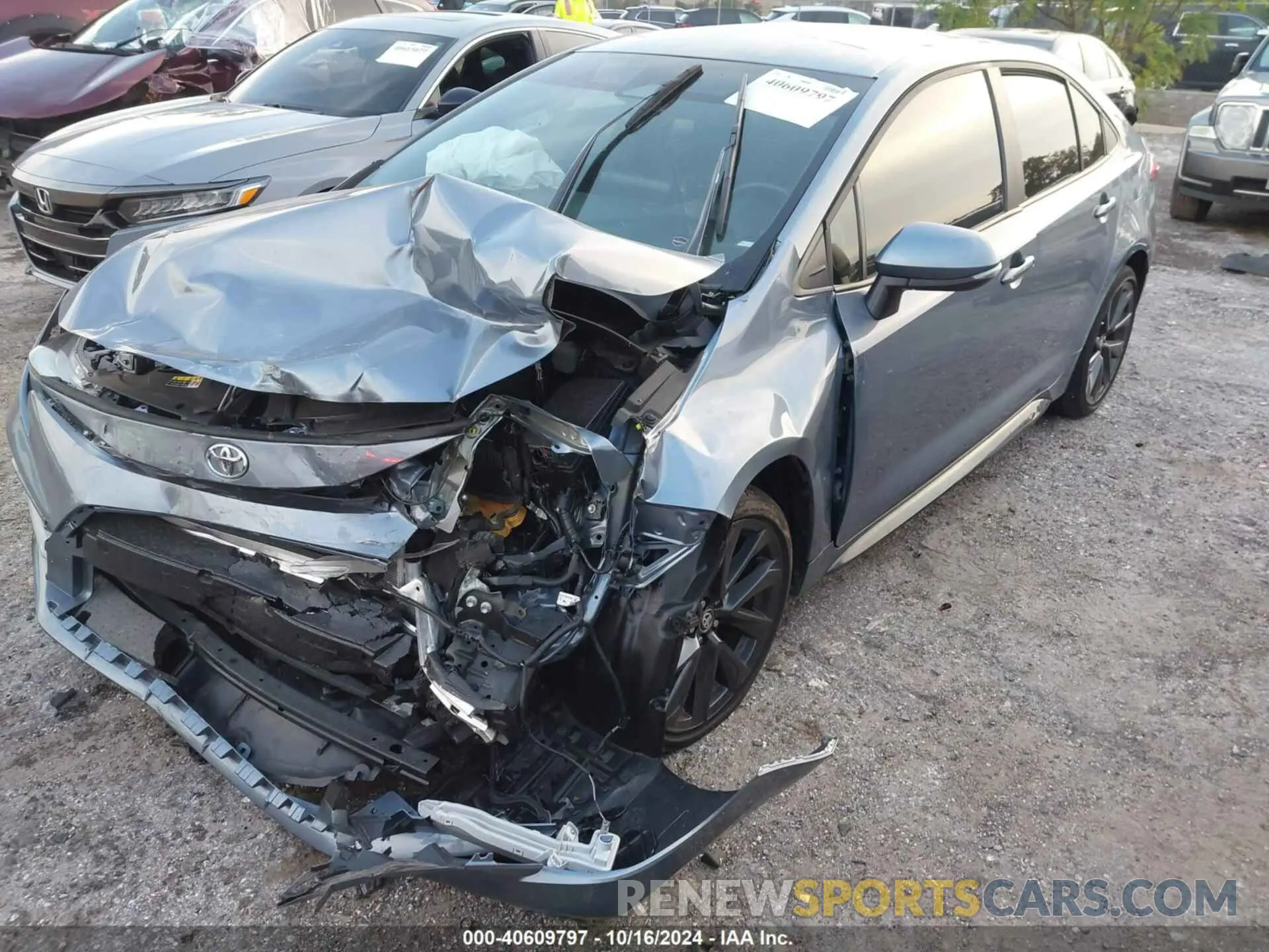 2 Photograph of a damaged car 5YFS4MCE4PP141441 TOYOTA COROLLA 2023