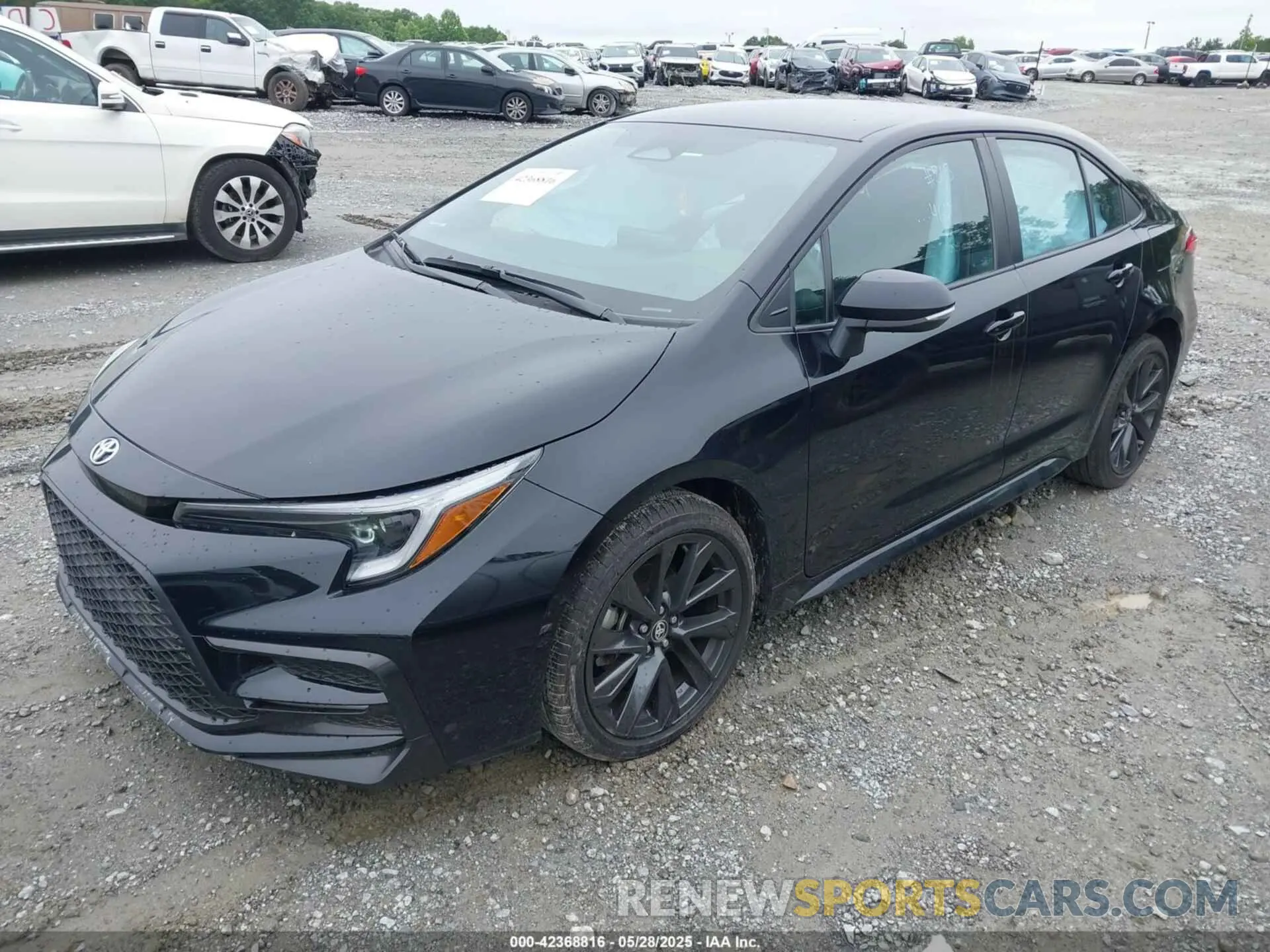 2 Photograph of a damaged car 5YFS4MCE4PP144601 TOYOTA COROLLA 2023