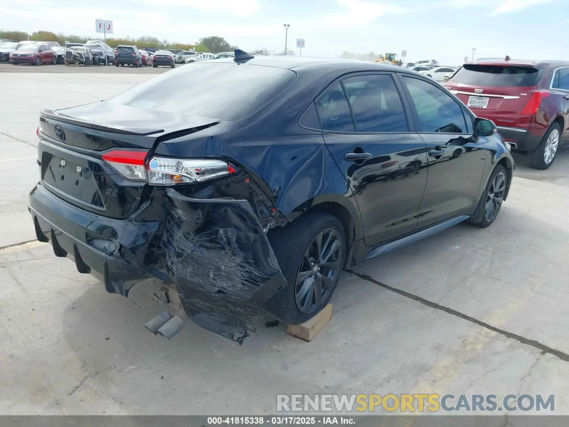 4 Photograph of a damaged car 5YFS4MCE4PP157719 TOYOTA COROLLA 2023