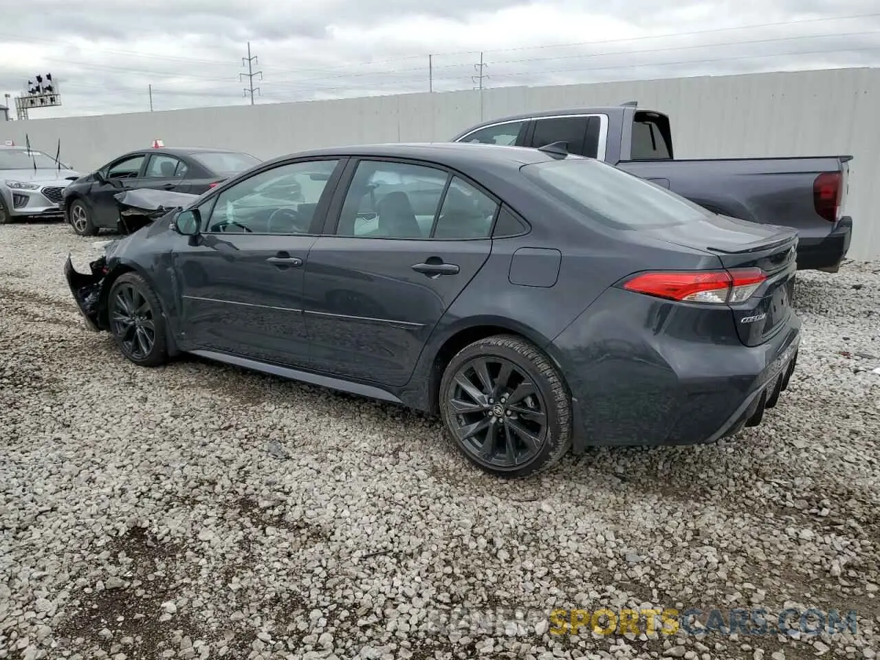 2 Photograph of a damaged car 5YFS4MCE5PP140329 TOYOTA COROLLA 2023