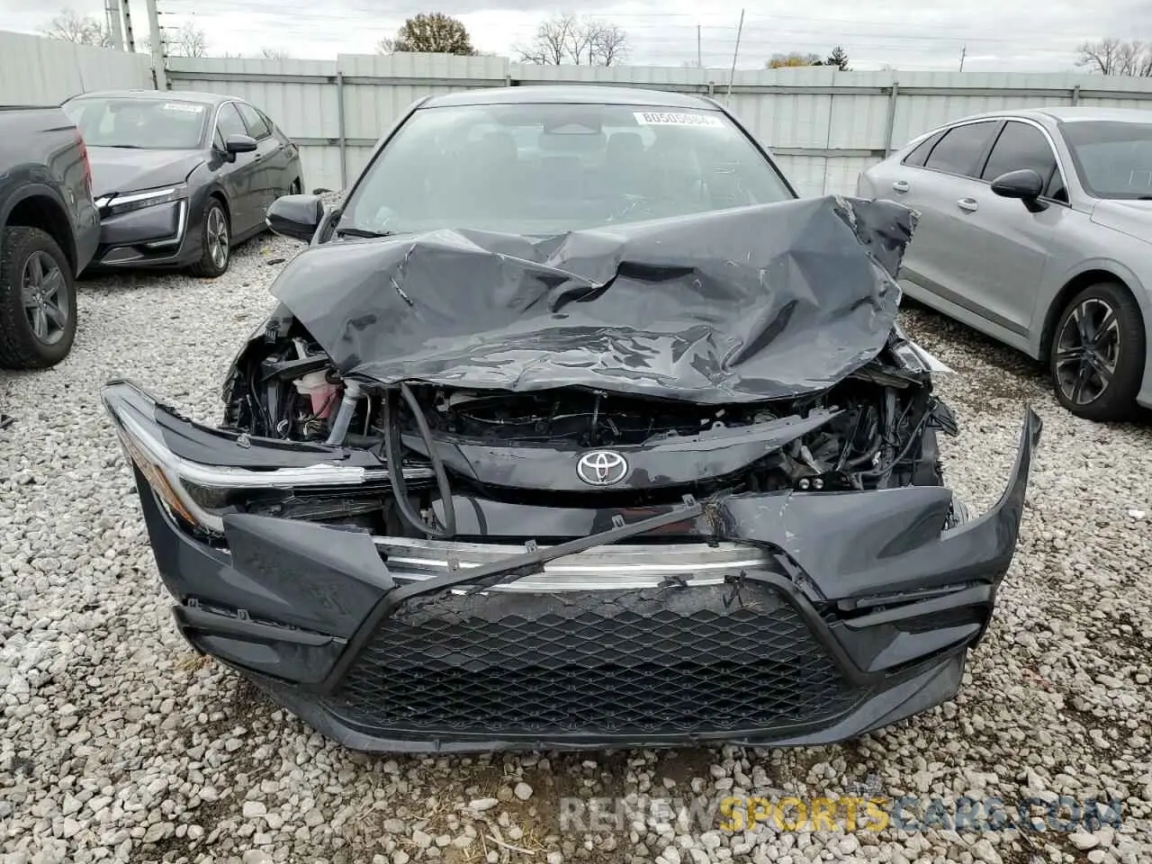 5 Photograph of a damaged car 5YFS4MCE5PP140329 TOYOTA COROLLA 2023