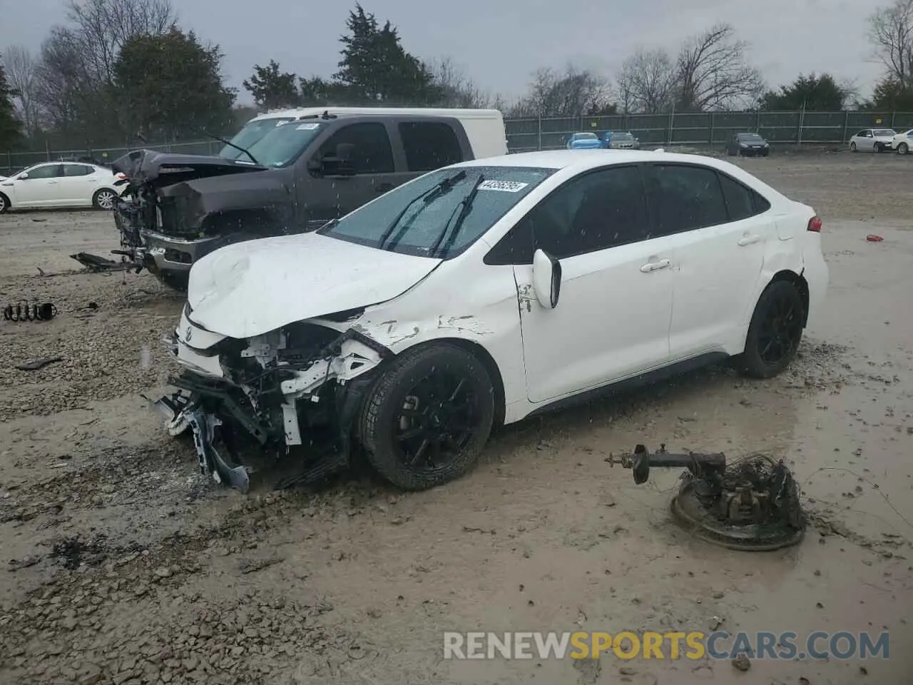 1 Photograph of a damaged car 5YFS4MCE5PP142484 TOYOTA COROLLA 2023