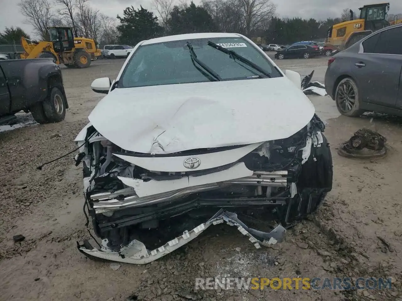 5 Photograph of a damaged car 5YFS4MCE5PP142484 TOYOTA COROLLA 2023