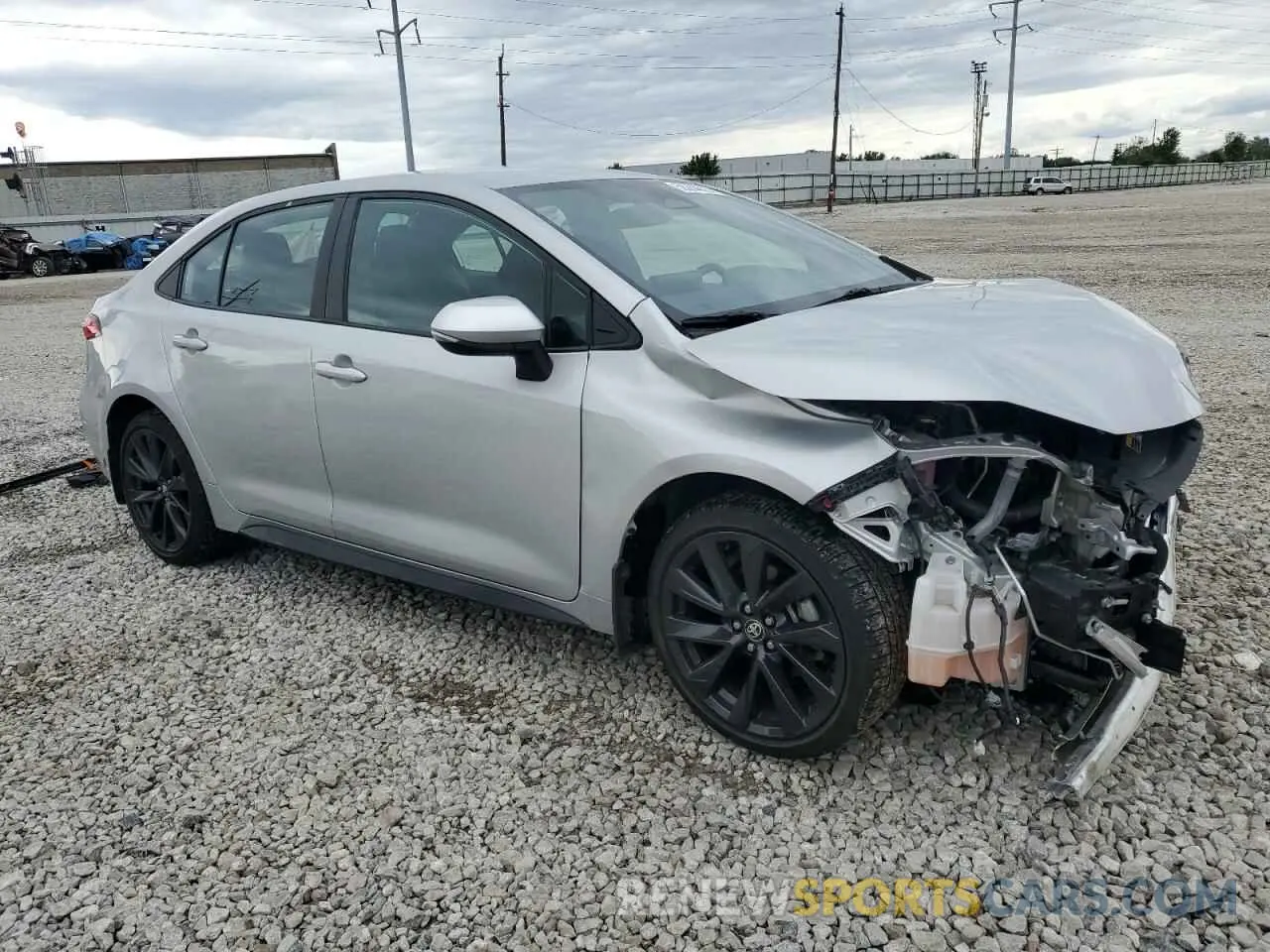 4 Photograph of a damaged car 5YFS4MCE5PP144381 TOYOTA COROLLA 2023