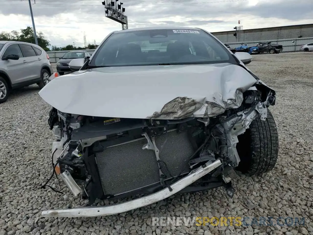 5 Photograph of a damaged car 5YFS4MCE5PP144381 TOYOTA COROLLA 2023