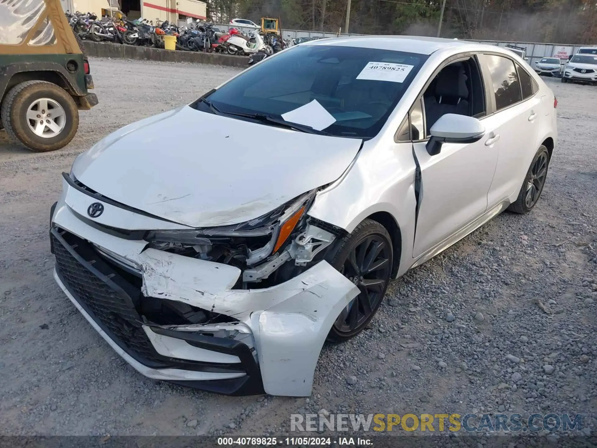 14 Photograph of a damaged car 5YFS4MCE5PP145076 TOYOTA COROLLA 2023