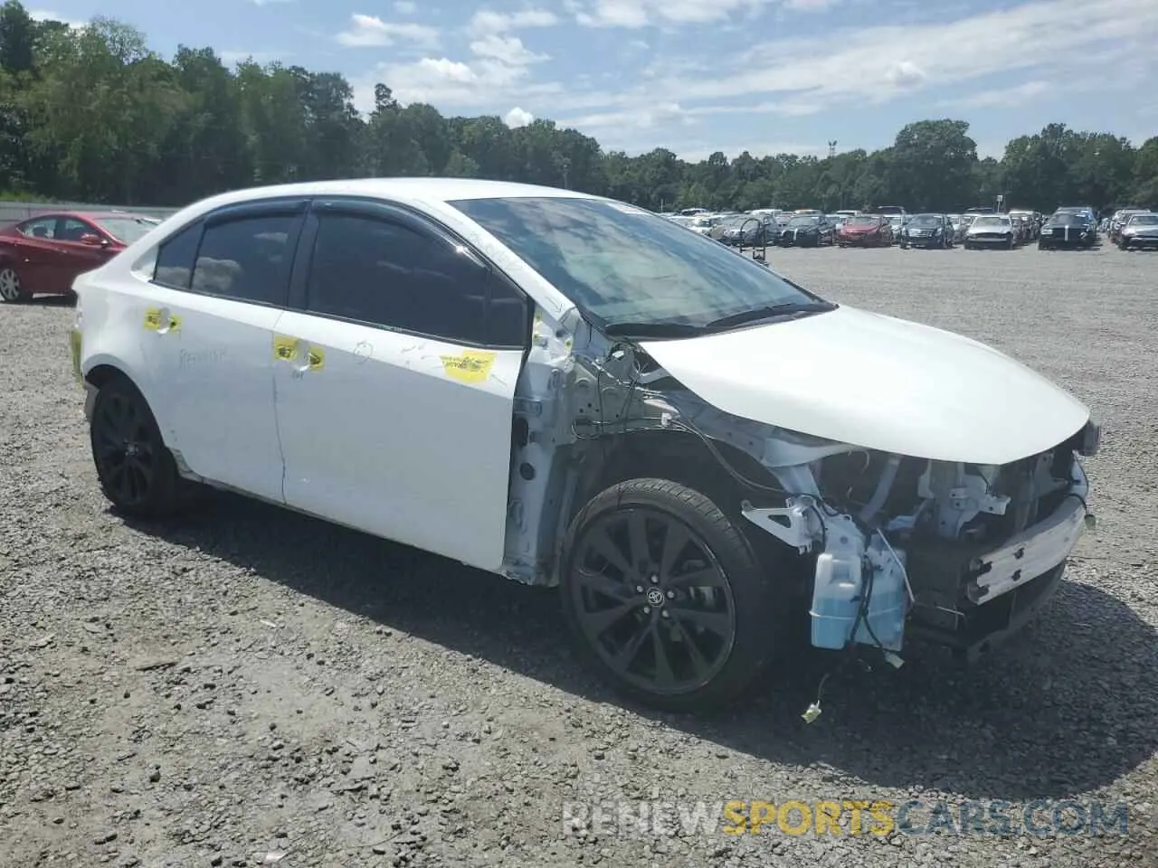 4 Photograph of a damaged car 5YFS4MCE5PP145935 TOYOTA COROLLA 2023