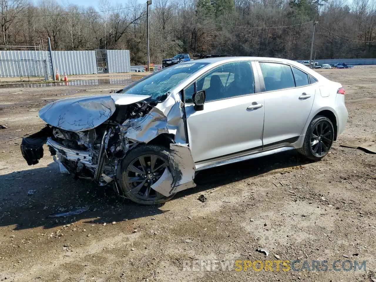 1 Photograph of a damaged car 5YFS4MCE5PP153985 TOYOTA COROLLA 2023