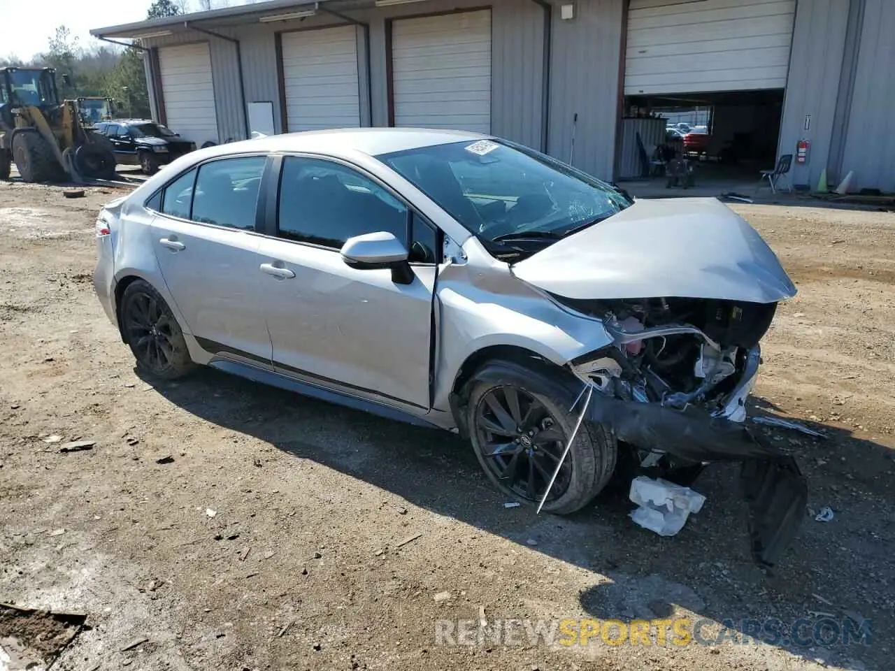 4 Photograph of a damaged car 5YFS4MCE5PP153985 TOYOTA COROLLA 2023
