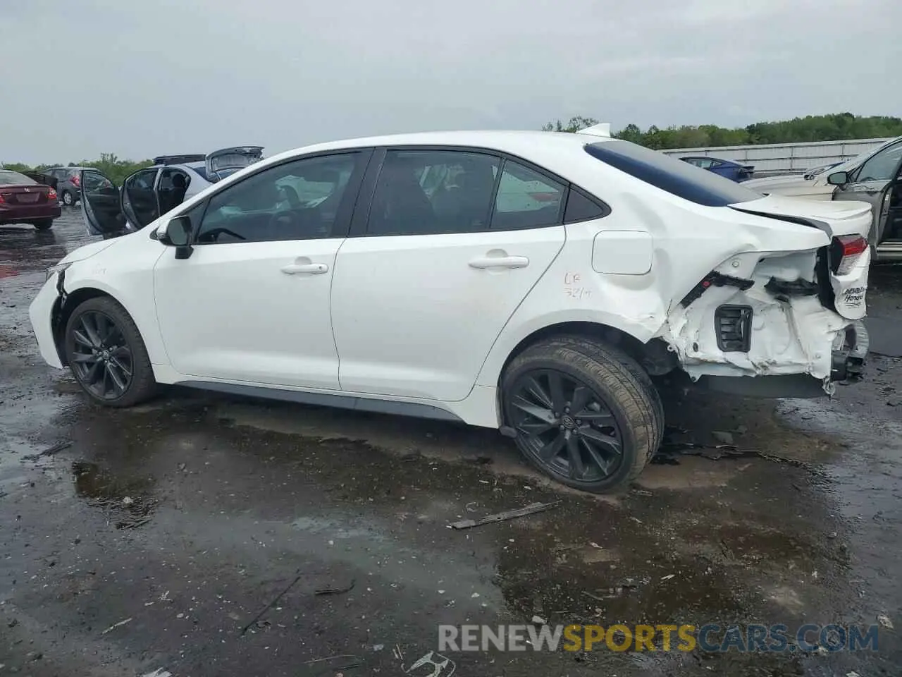 2 Photograph of a damaged car 5YFS4MCE5PP155235 TOYOTA COROLLA 2023