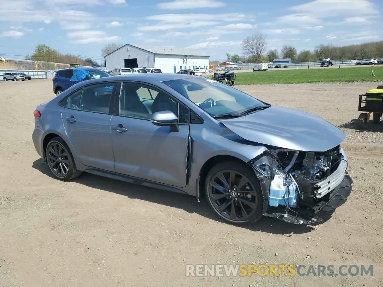 4 Photograph of a damaged car 5YFS4MCE5PP157079 TOYOTA COROLLA 2023