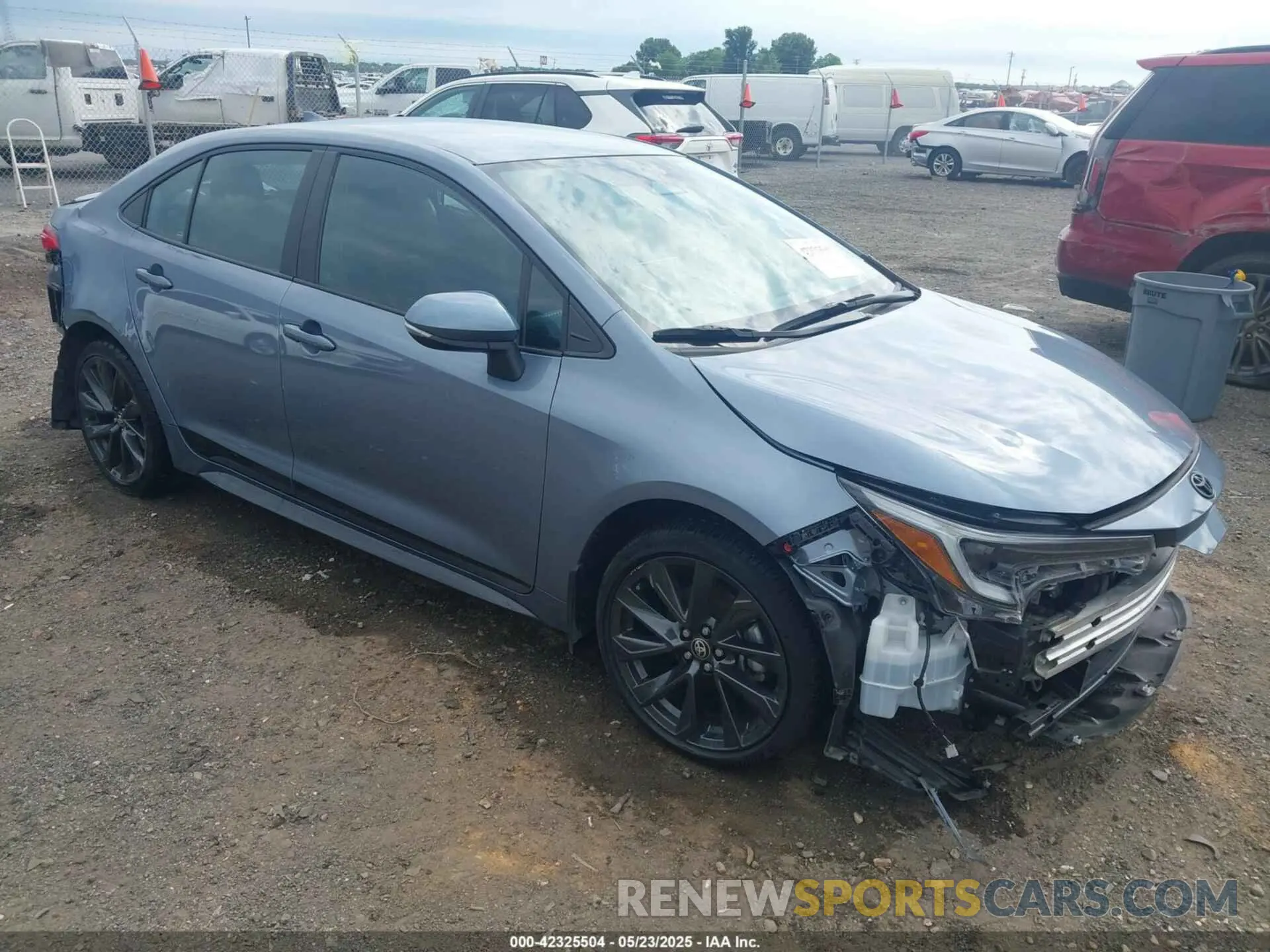 1 Photograph of a damaged car 5YFS4MCE5PP160290 TOYOTA COROLLA 2023