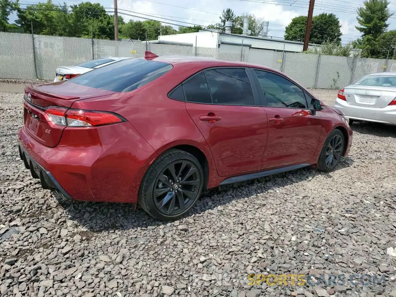 3 Photograph of a damaged car 5YFS4MCE6PP140713 TOYOTA COROLLA 2023