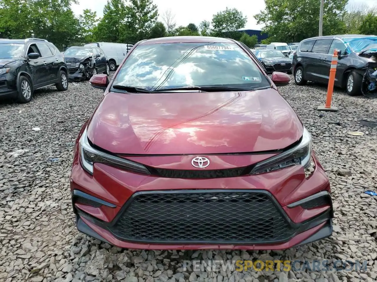 5 Photograph of a damaged car 5YFS4MCE6PP140713 TOYOTA COROLLA 2023