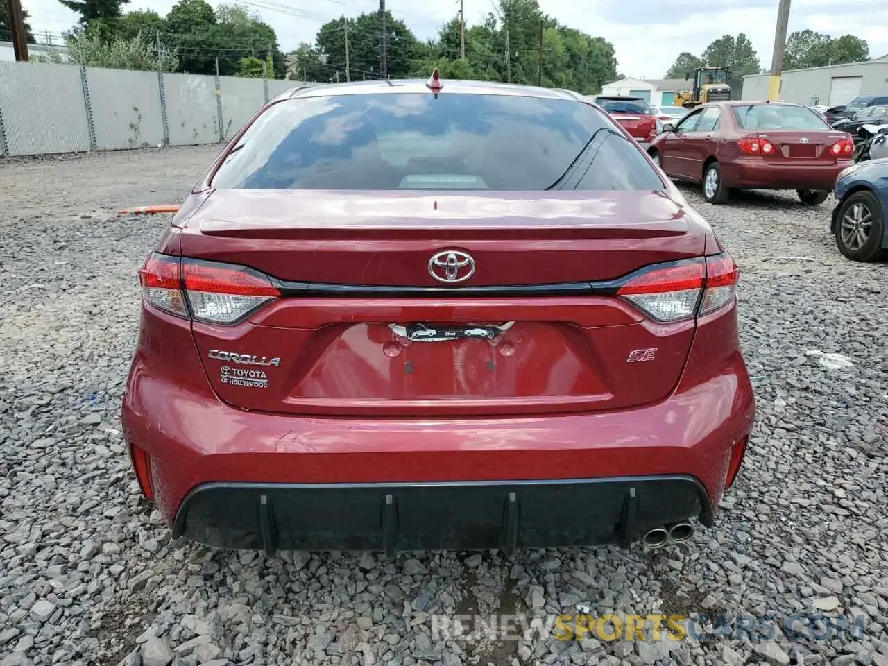6 Photograph of a damaged car 5YFS4MCE6PP140713 TOYOTA COROLLA 2023