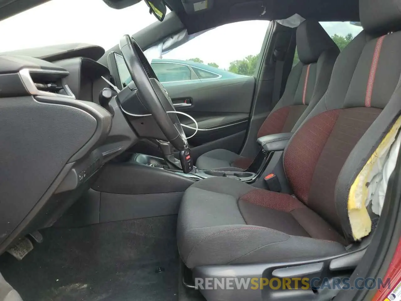 7 Photograph of a damaged car 5YFS4MCE6PP140713 TOYOTA COROLLA 2023