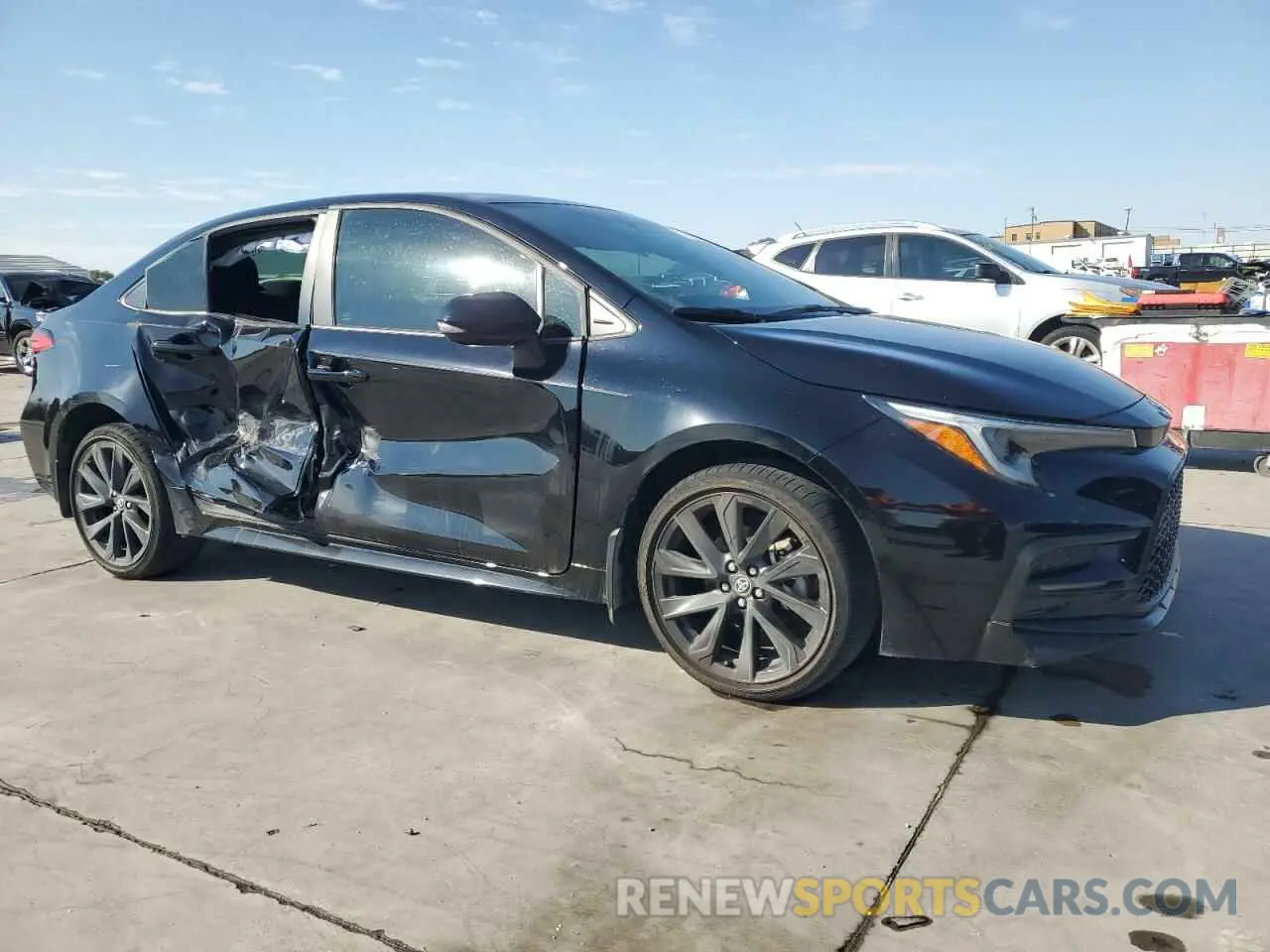 4 Photograph of a damaged car 5YFS4MCE6PP141585 TOYOTA COROLLA 2023