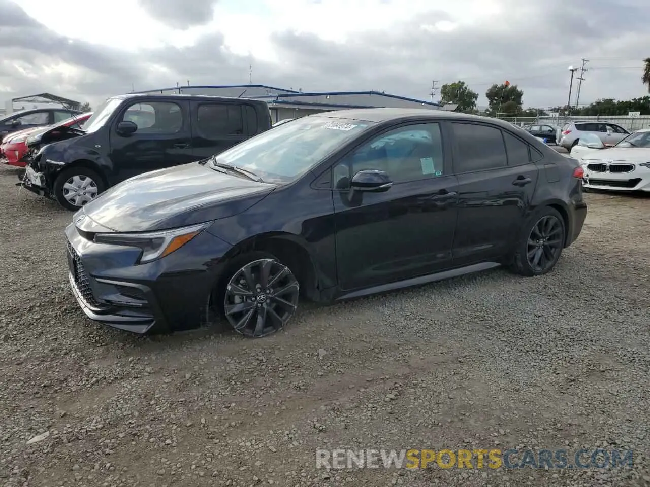 1 Photograph of a damaged car 5YFS4MCE6PP157768 TOYOTA COROLLA 2023