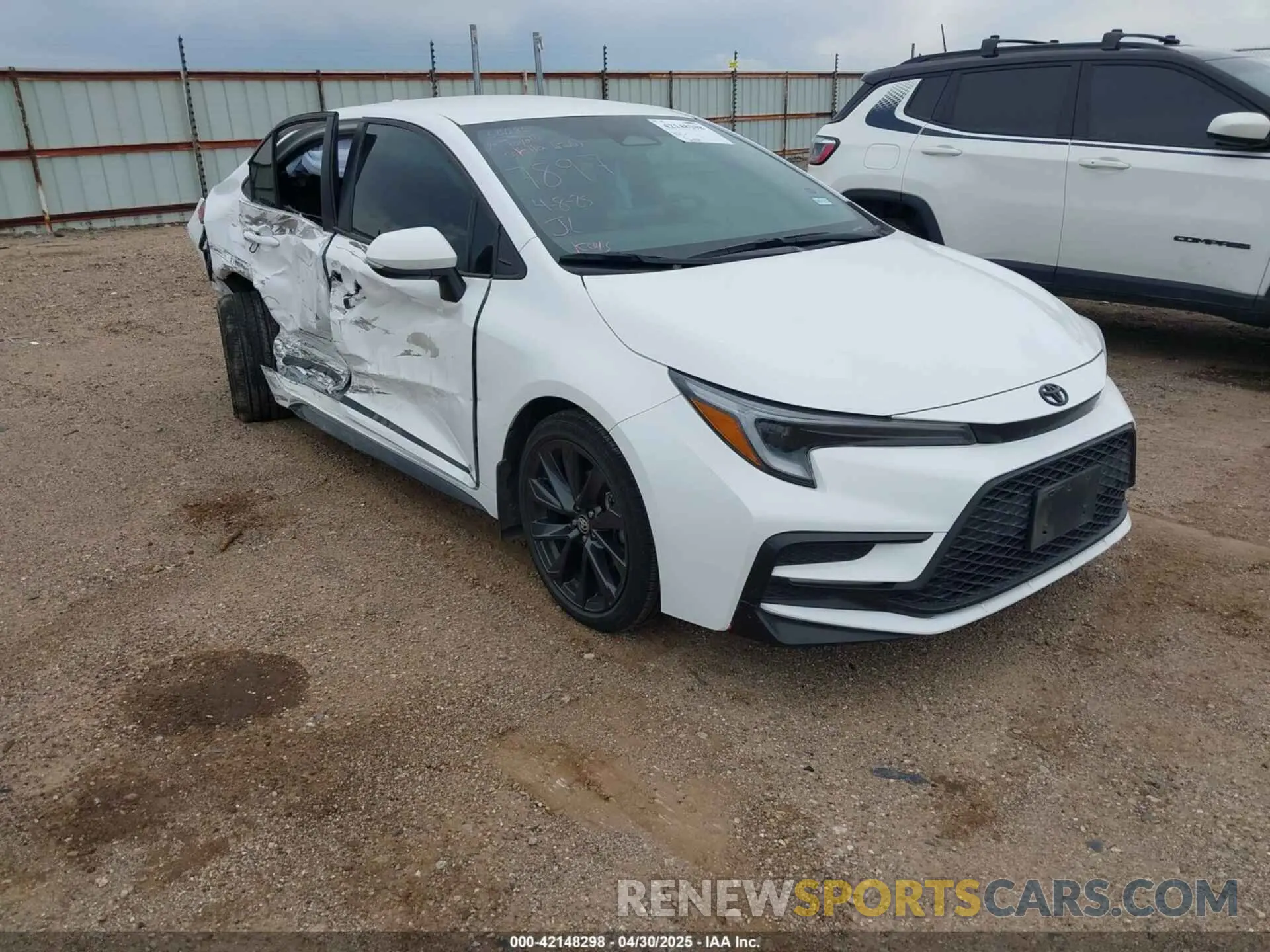 1 Photograph of a damaged car 5YFS4MCE6PP157897 TOYOTA COROLLA 2023