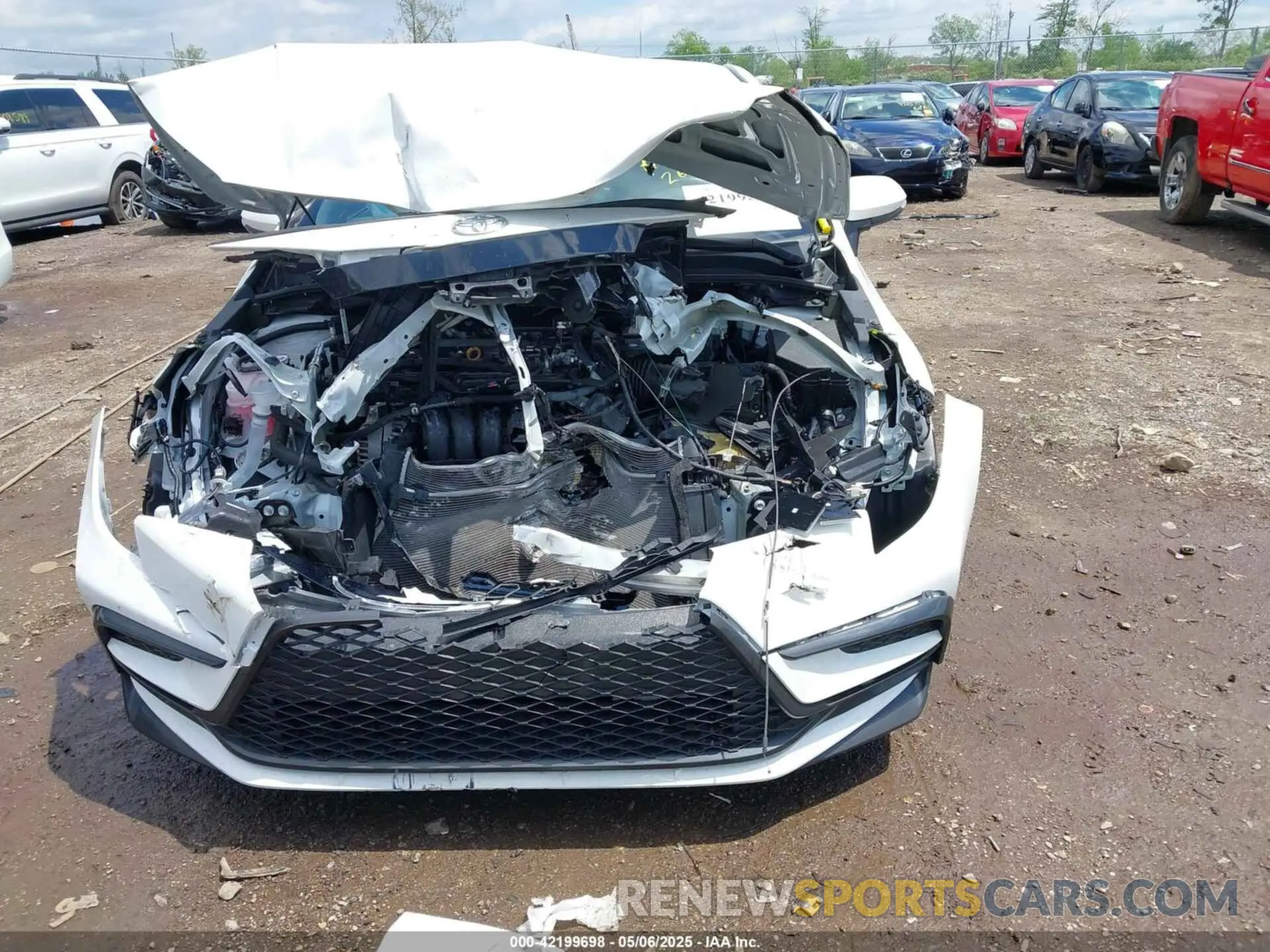 6 Photograph of a damaged car 5YFS4MCE6PP160380 TOYOTA COROLLA 2023